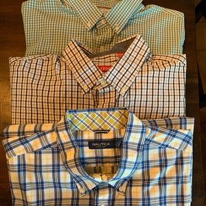 3 Mens XXL long sleeve